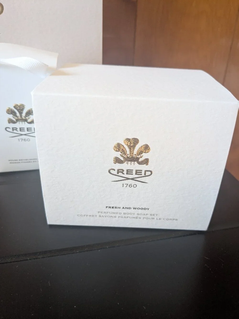 Creed Luxury Perfume soap set